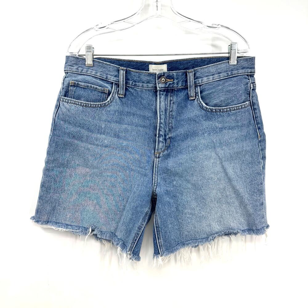 Favorite Daughter The Tommy Shorts Jean Denim Size 31 High Rise Cut Off Retro